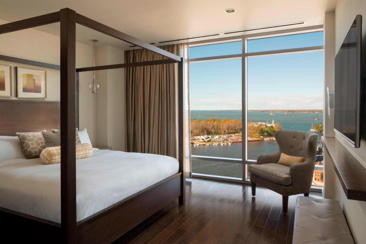 Buffalo Marriott At Lecom Harborcenter מראה חיצוני תמונה