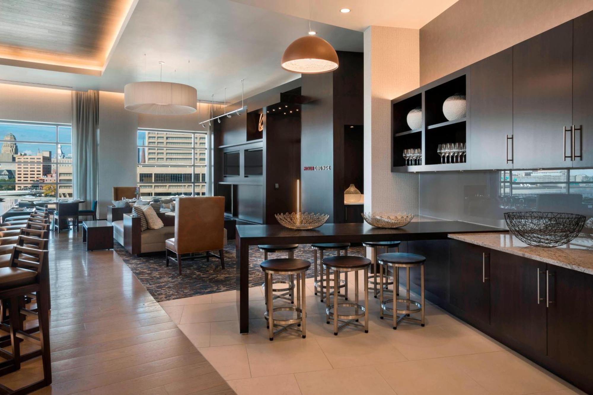Buffalo Marriott At Lecom Harborcenter מראה חיצוני תמונה